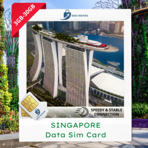 Singapore Sim Card (3GB-50GB) Unlimited Data Travel Sim Card